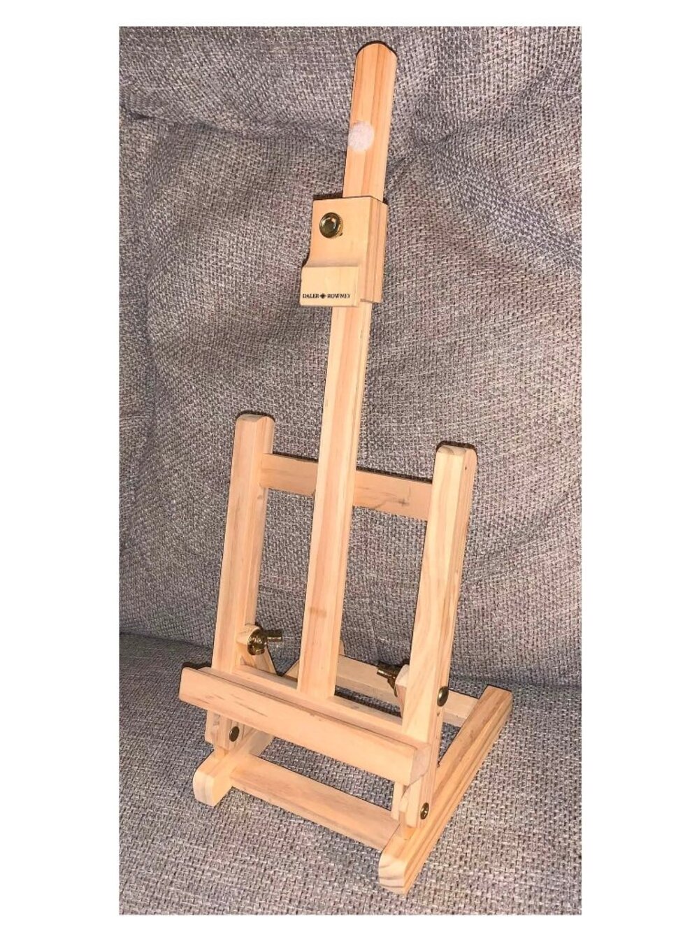 Daler Rowney Mini Table Display Easel For Up To 12 Inch Canvas Light Wood